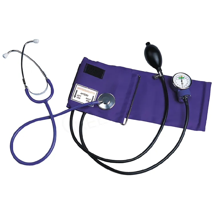 Aneroid Sphygmomanometer with Stethoscope