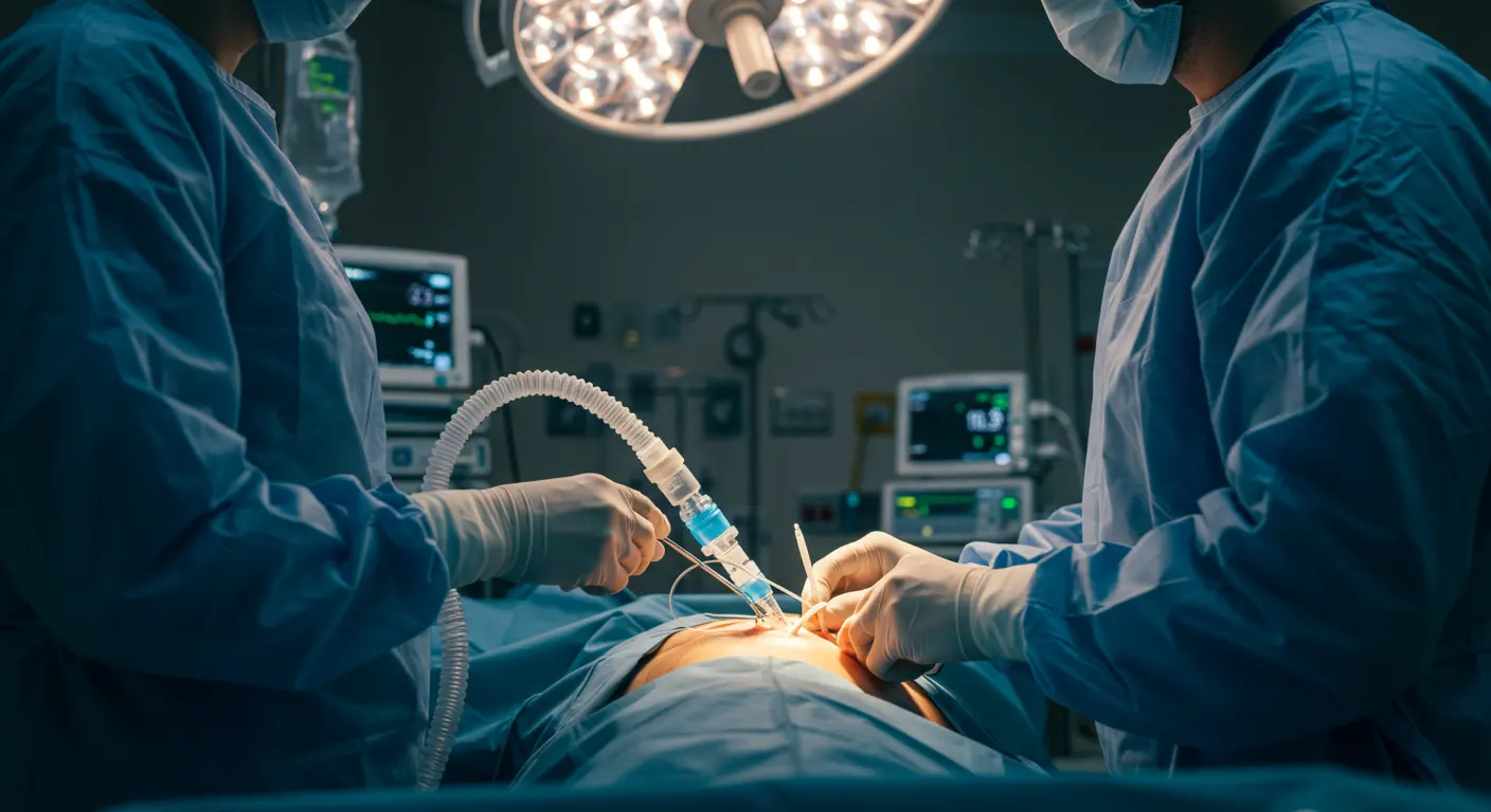 Can respiratory anesthesia be used