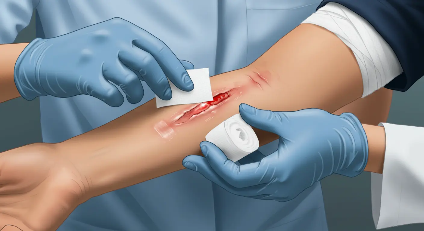 How do you take care of a skin wound