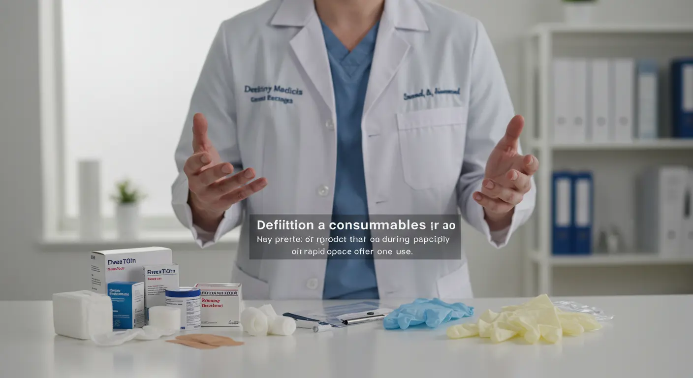 What is a medical consumable