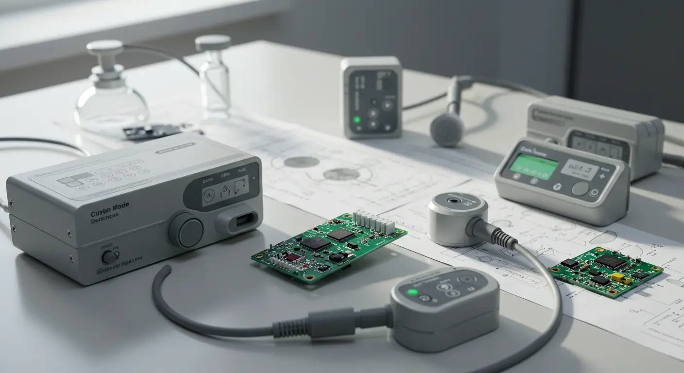 What are custom-made medical devices