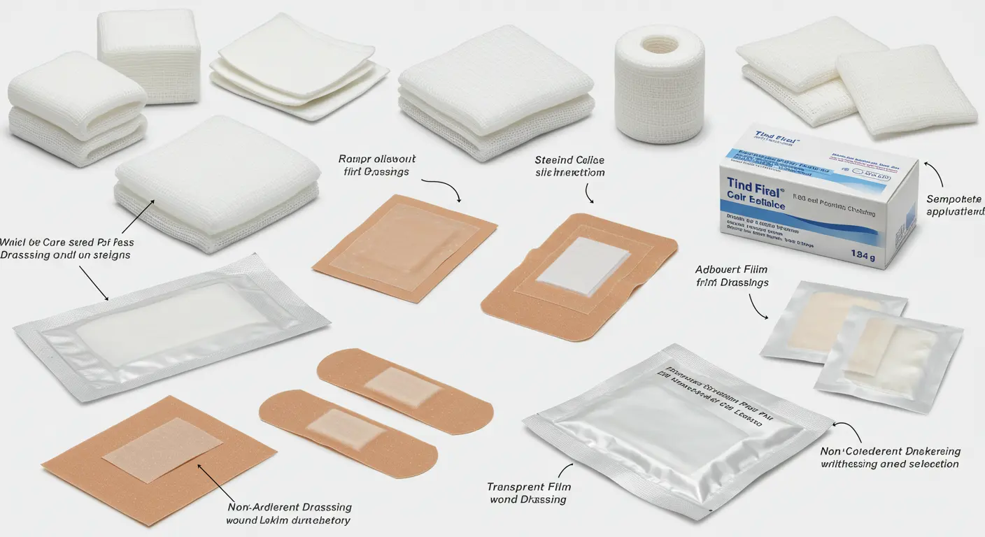 What are hospital dressing products