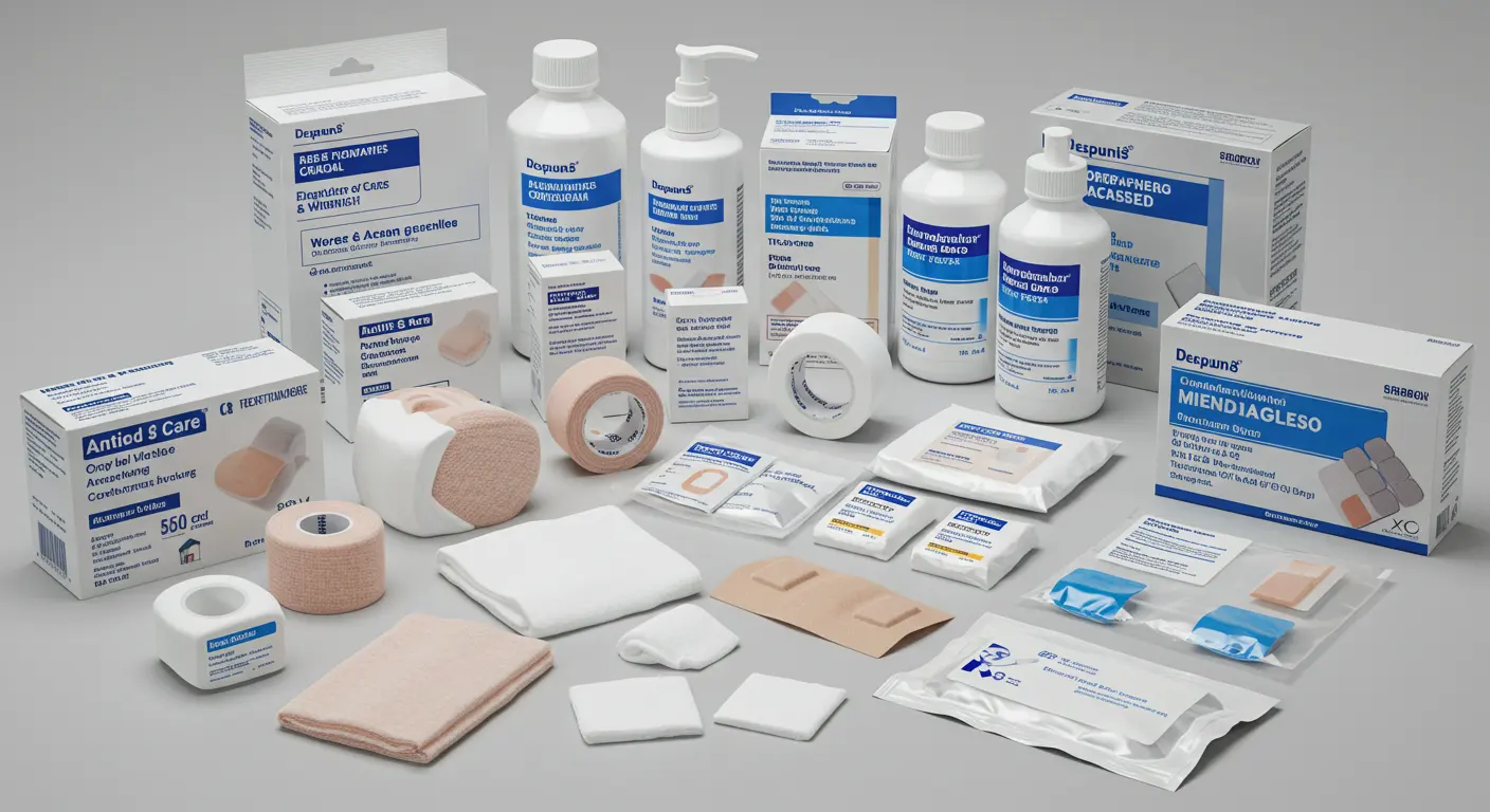 What are the appropriate applications for hospital dressing products