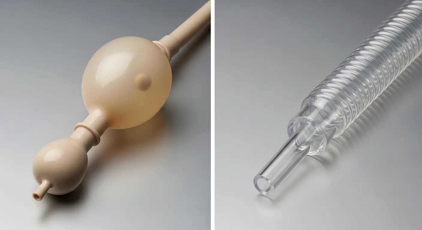 difference between catheter and tube