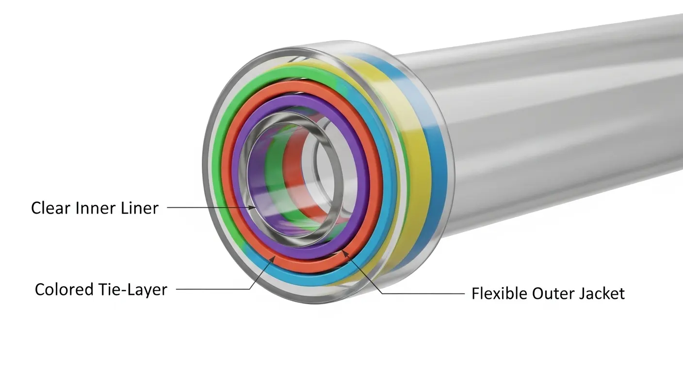 co-extrusion medical tubing