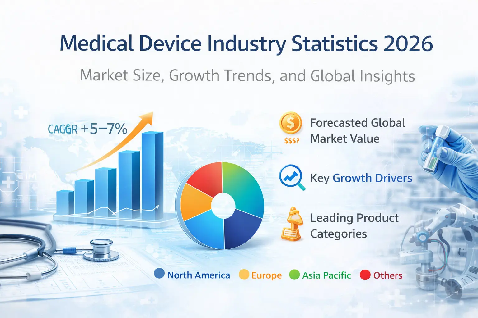 Medical Device Industry Statistics 2026: Market Size, Growth Trends & Key Insights