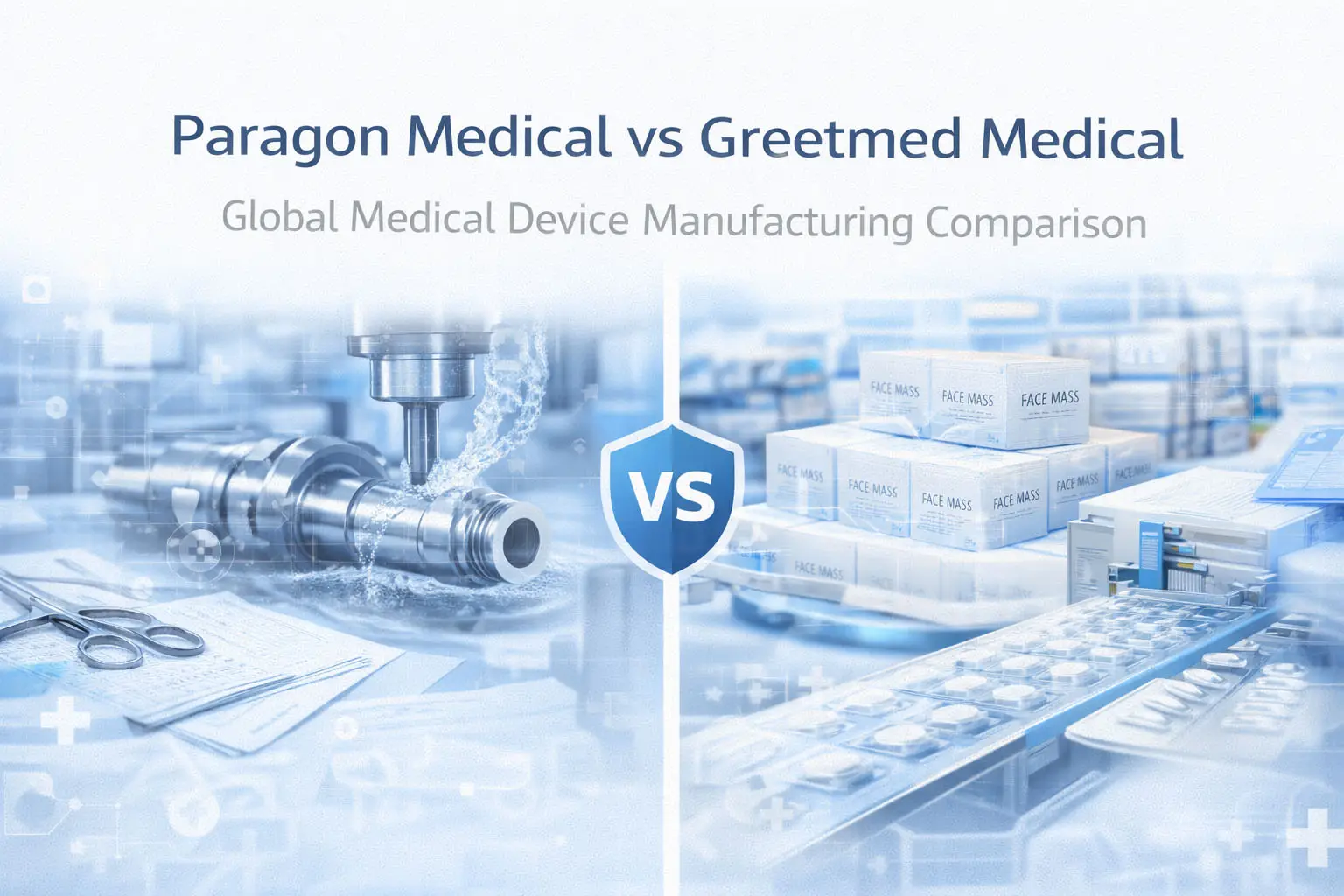 Paragon Medical vs Greetmed Medical: Choosing the Right Medical Manufacturing Partner